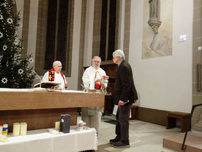Darstellung des Herrn mit Kerzenweihe und Blasiussegen (Foto: Elisbetha Rößler)